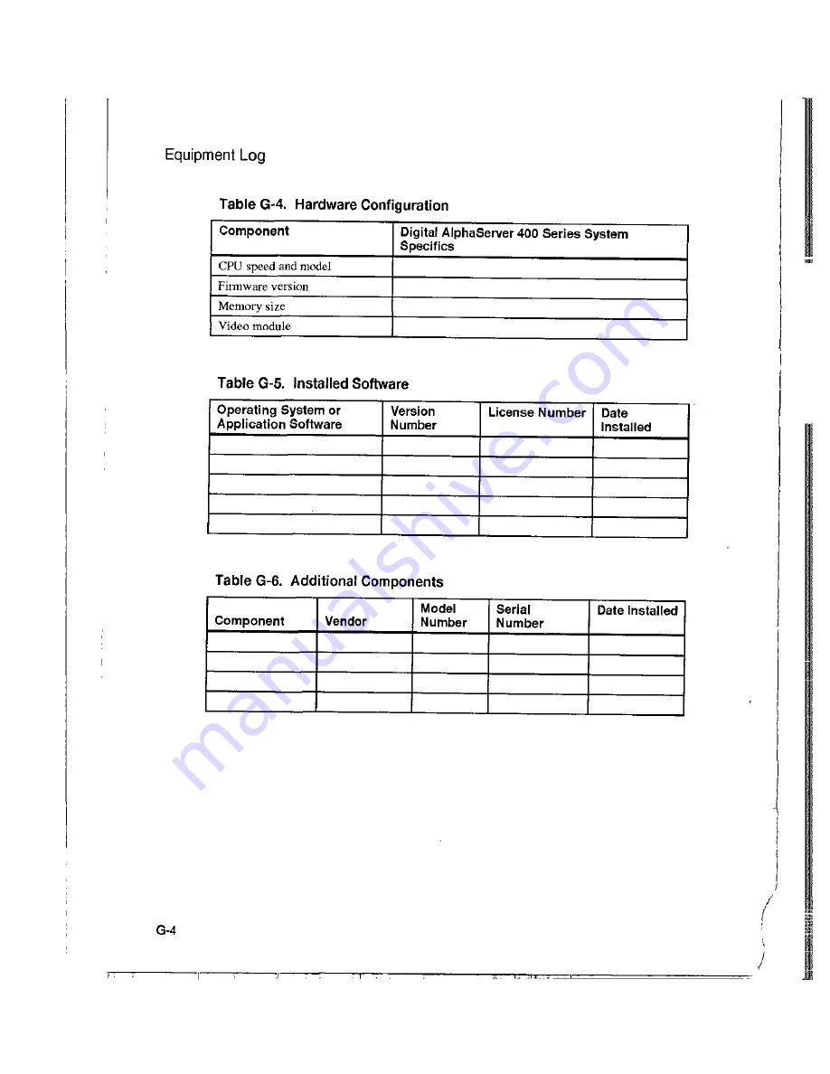 DEC Digital AlphaServer 400 series User Information Download Page 114