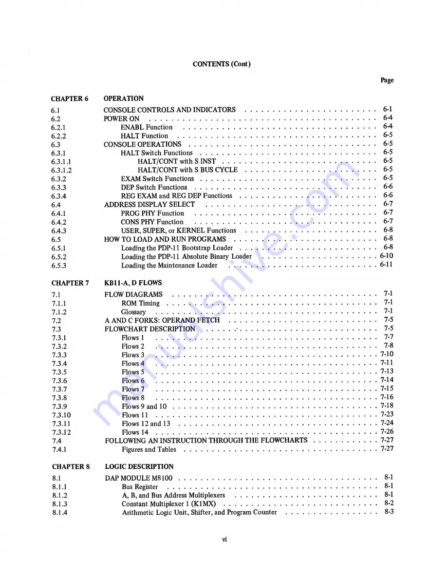 DEC KB11-A Maintenance Manual Download Page 6