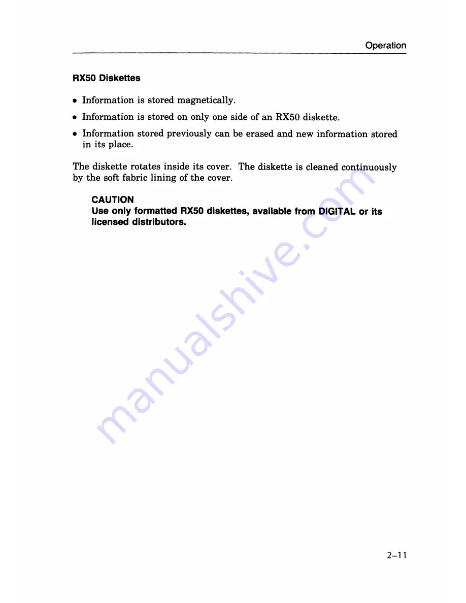 DEC MicroVax II 630QB Owner'S Manual Download Page 63