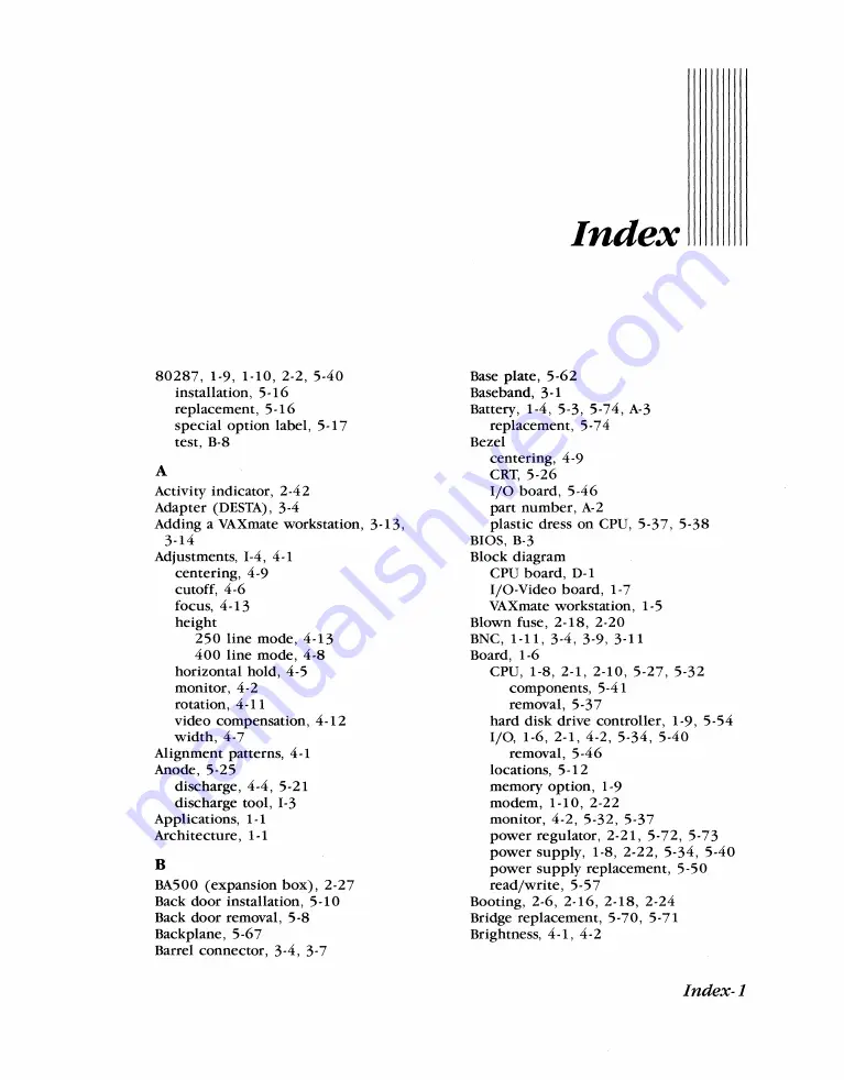 DEC VAXmate Скачать руководство пользователя страница 233