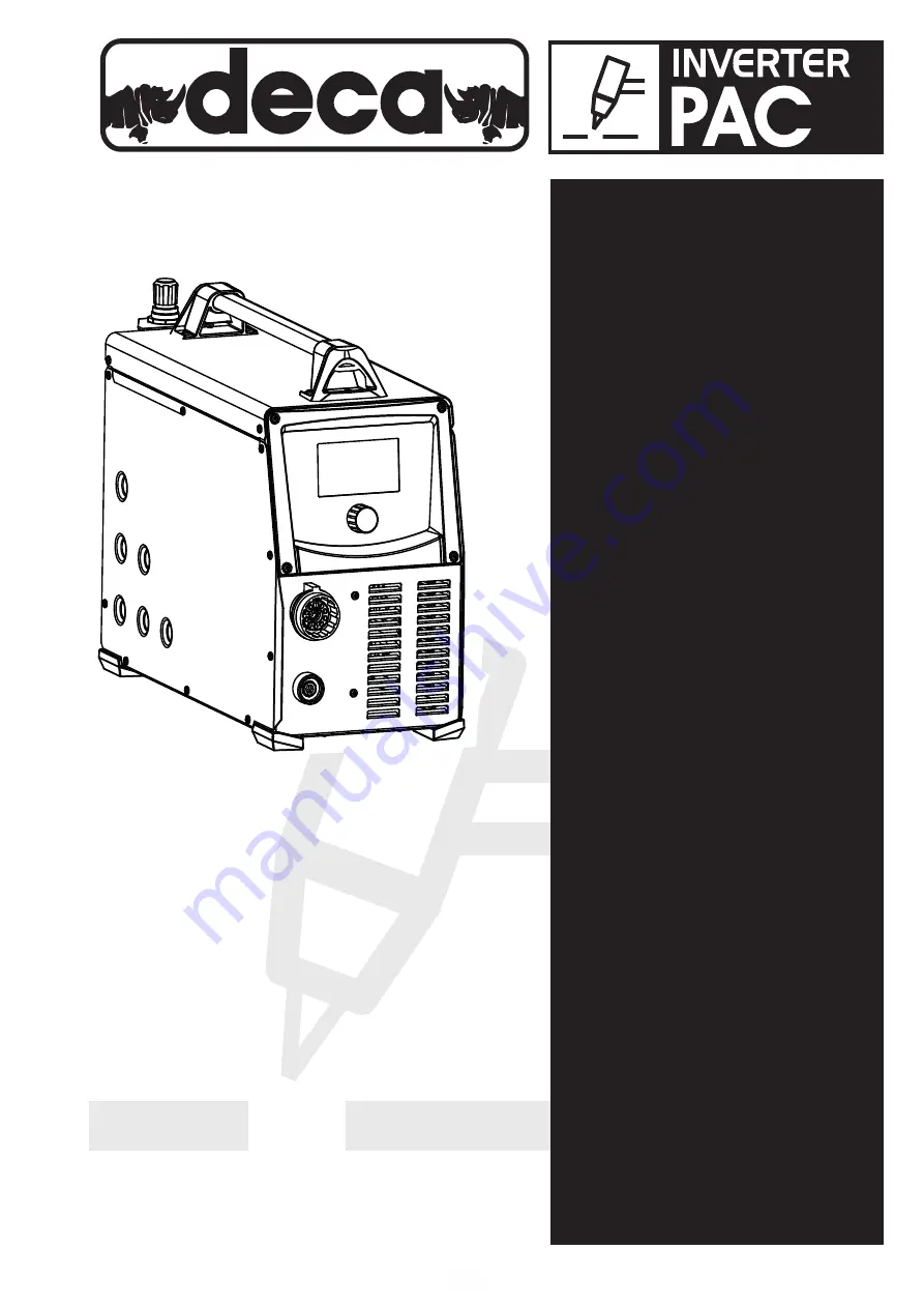 Deca I-PAC 370 Скачать руководство пользователя страница 1