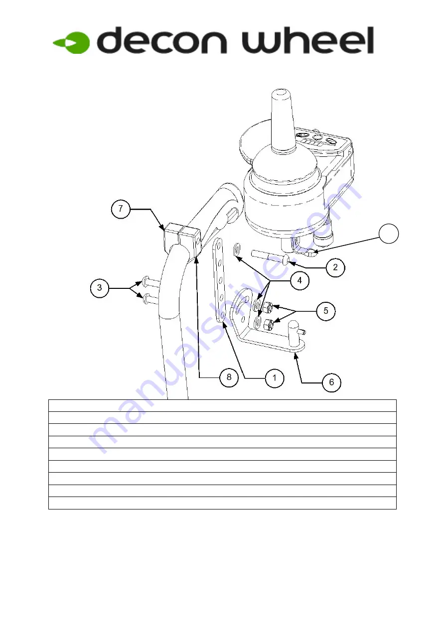 Decon wheel MED3168 Скачать руководство пользователя страница 5