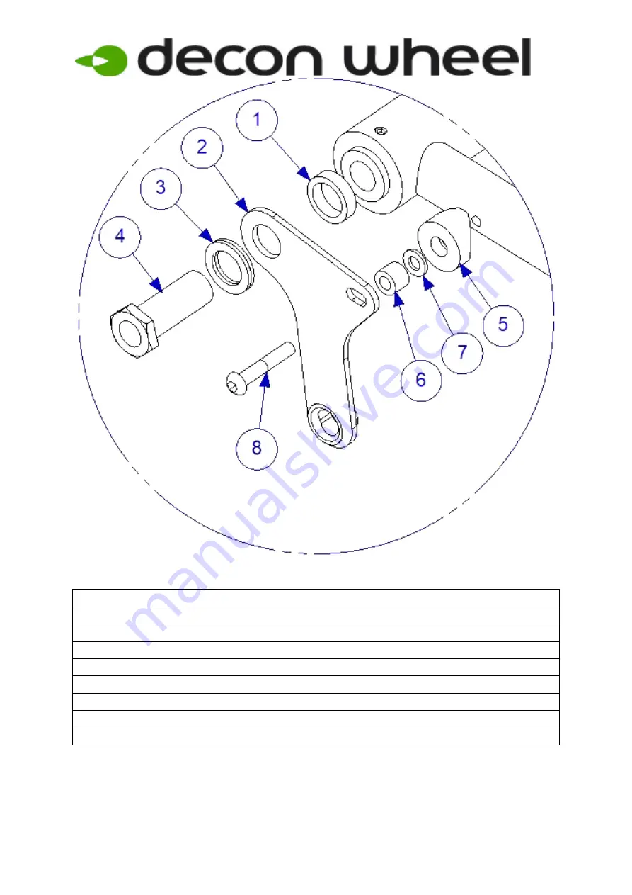 Decon wheel MED3312 Скачать руководство пользователя страница 2