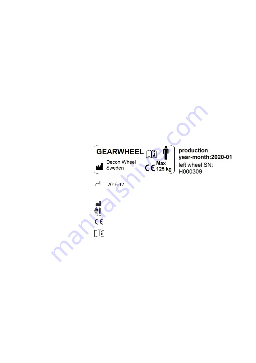 decon Gearwheel GW1052 User Manual Download Page 11