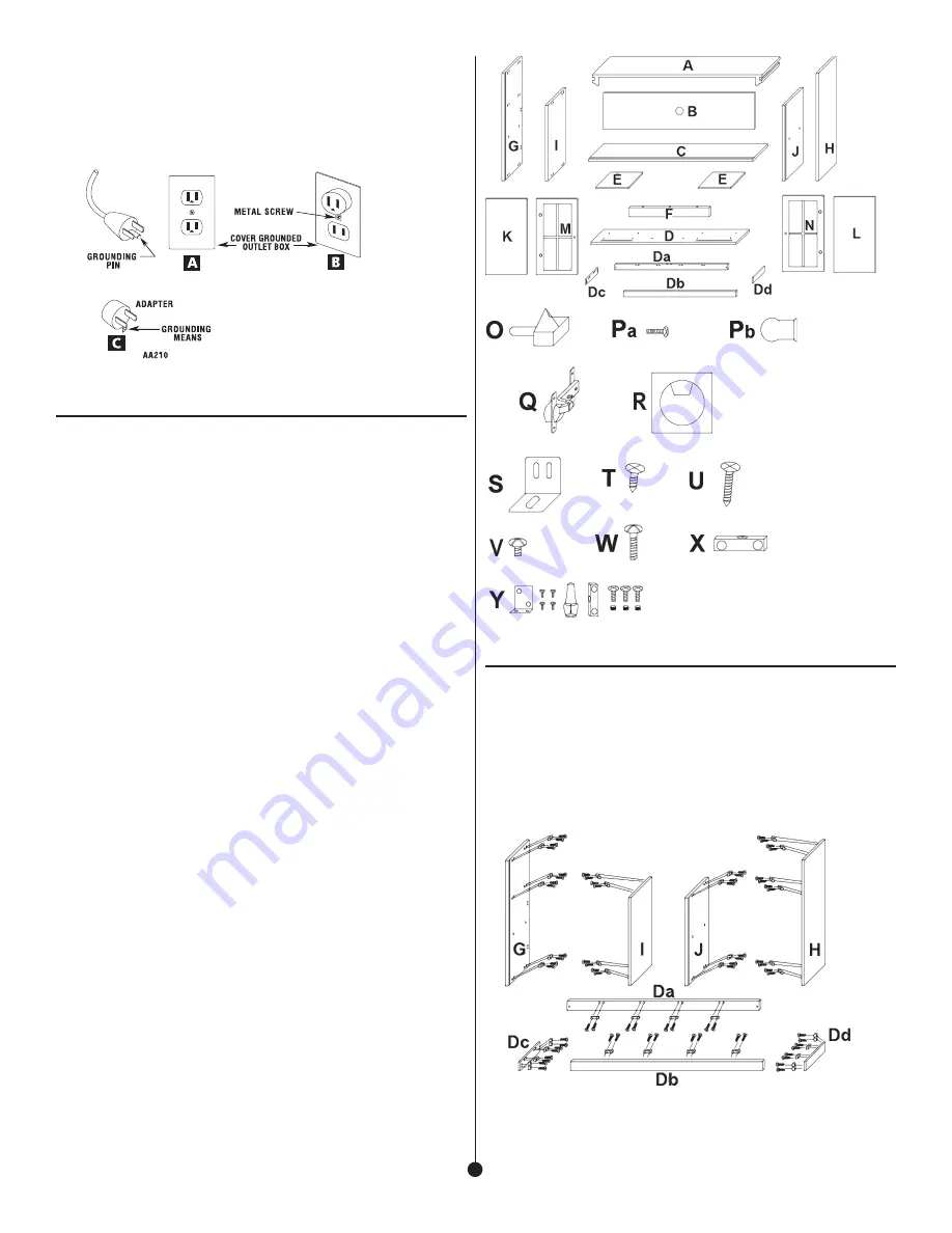 decorflame M405-48FBK Manual Download Page 2