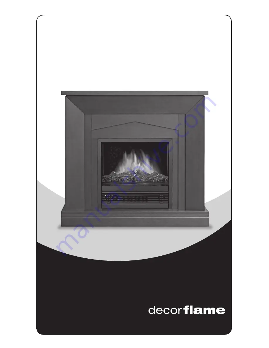 decorflame QCM525-47BDC Скачать руководство пользователя страница 1