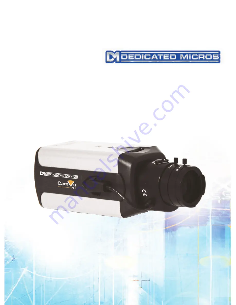 Dedicated Micros CamVu 500 Скачать руководство пользователя страница 1