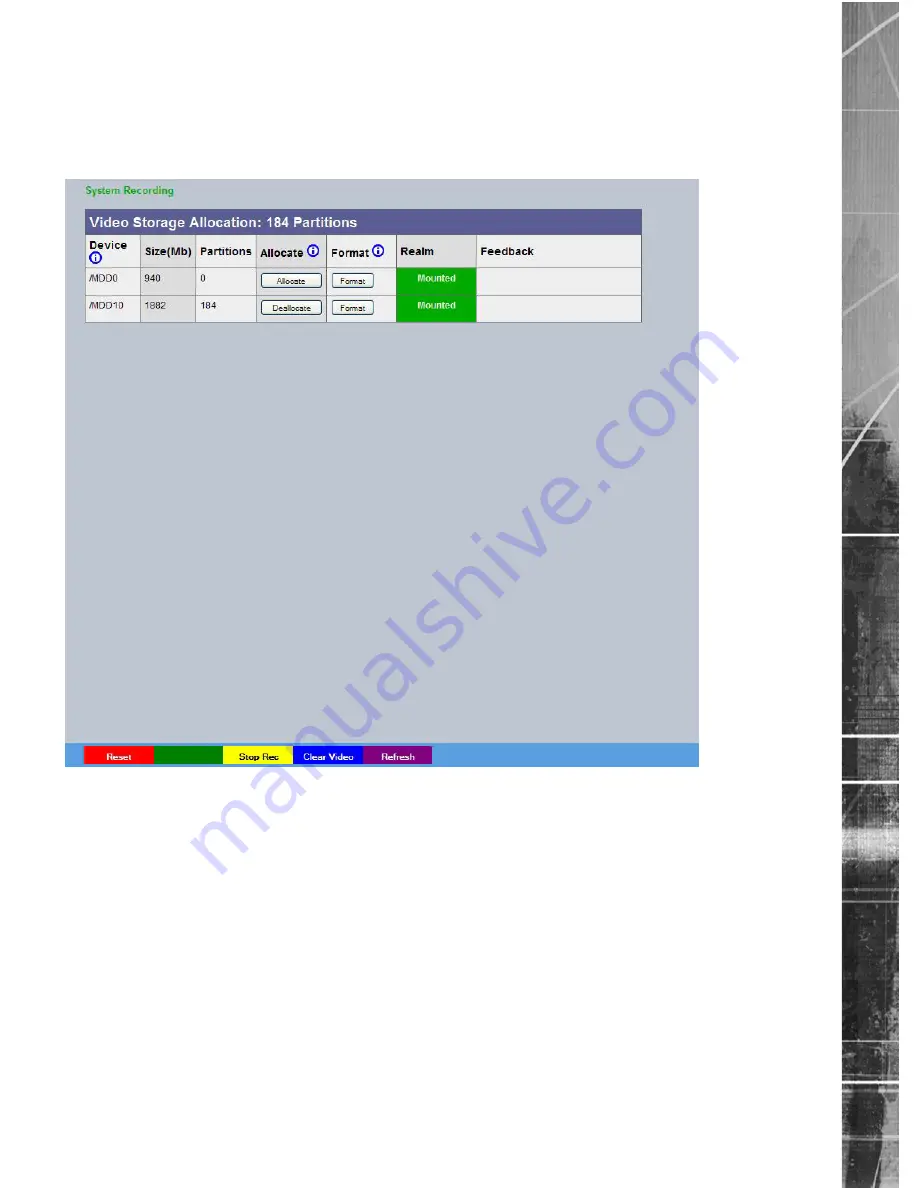 Dedicated Micros CamVu 500 Installation And Operation Manual Download Page 57