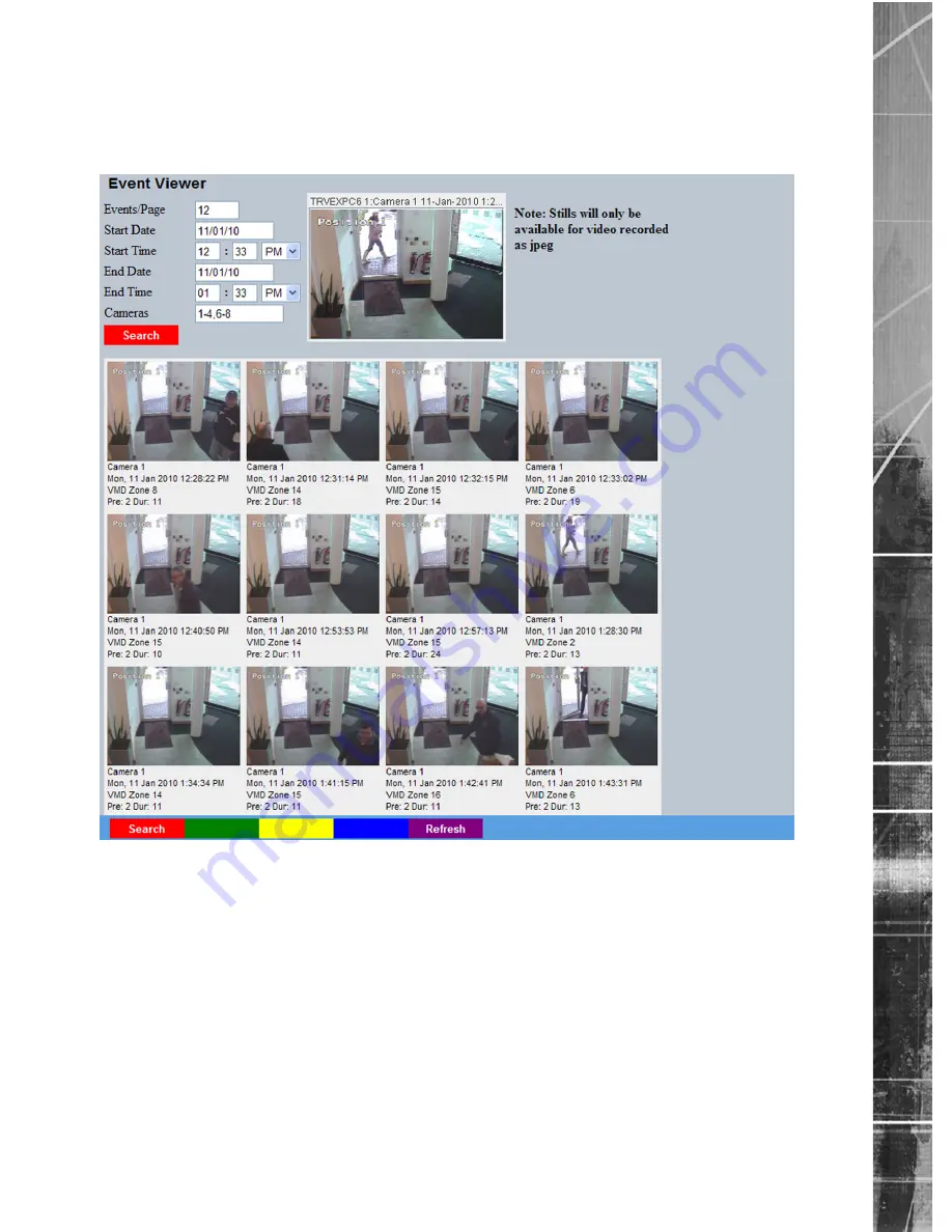 Dedicated Micros CamVu 500 Installation And Operation Manual Download Page 103