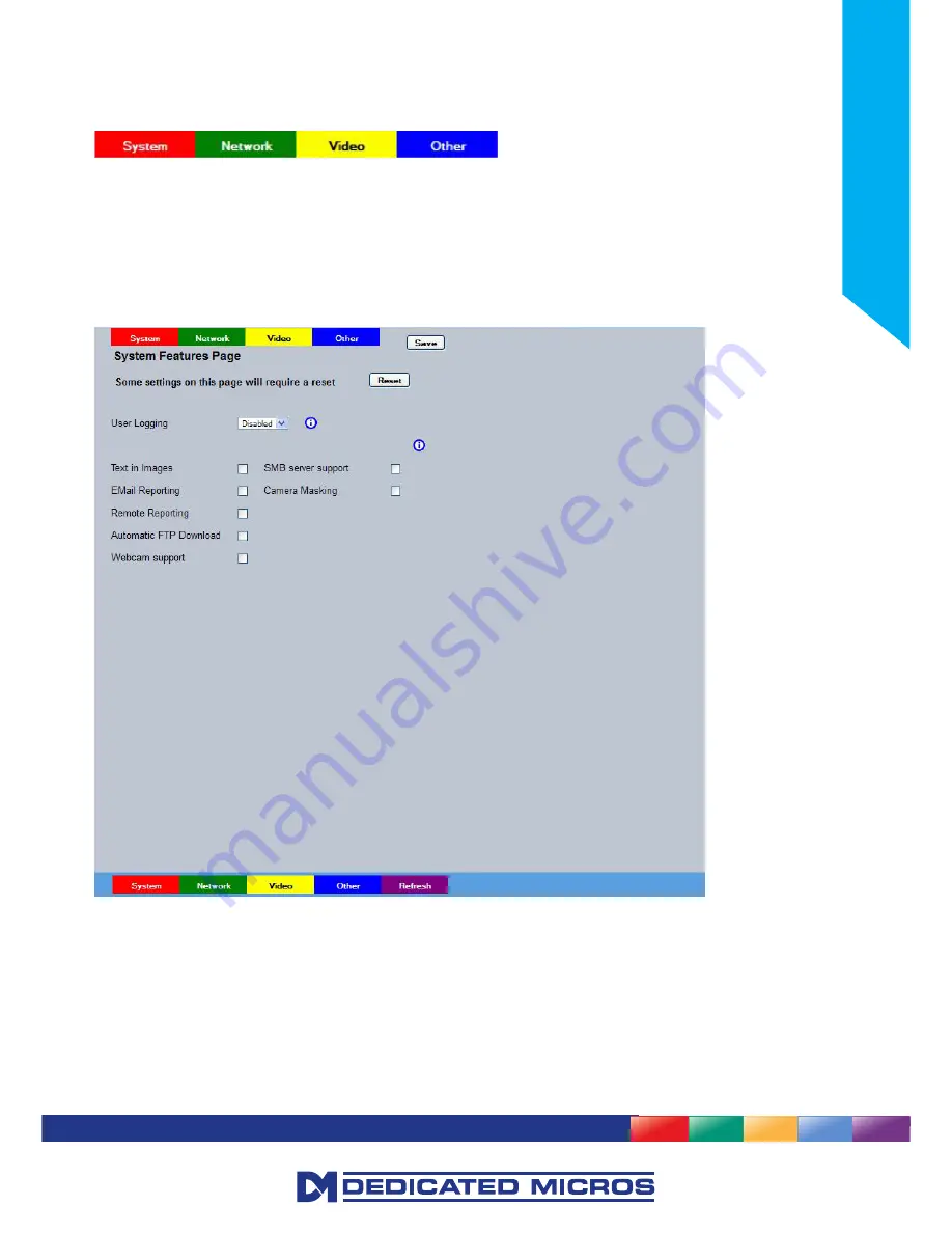 Dedicated Micros CamVu 720 Installation And Configuration Manual Download Page 27