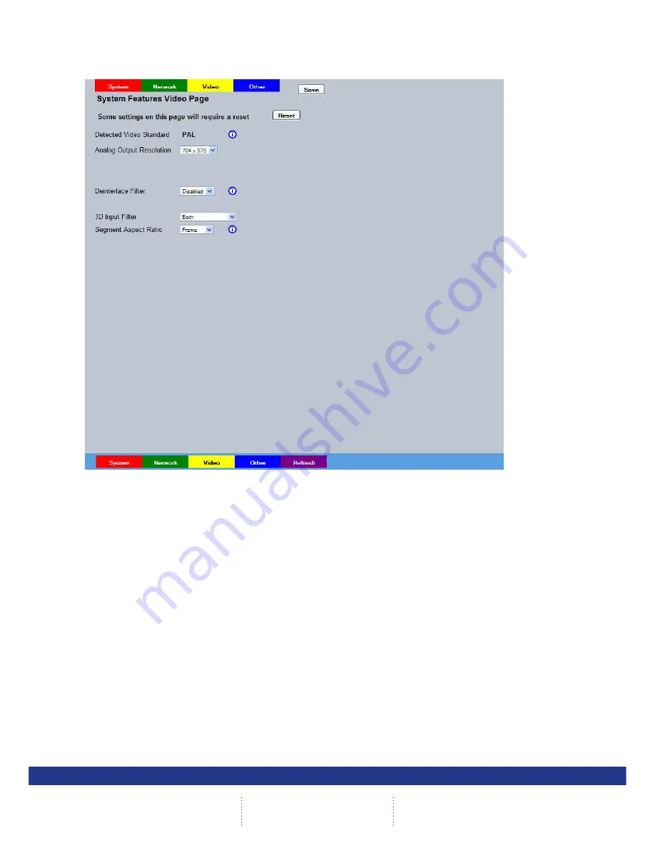 Dedicated Micros CamVu 720 Installation And Configuration Manual Download Page 30