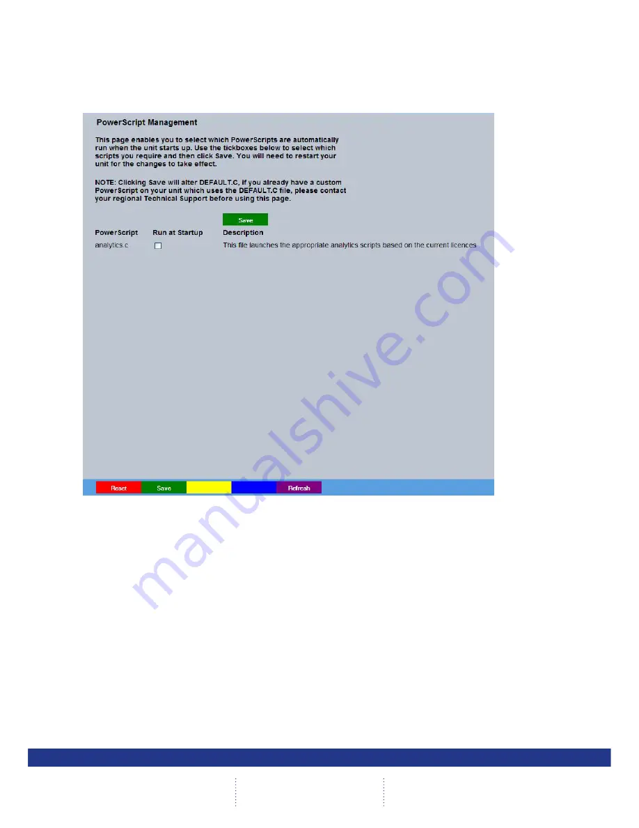 Dedicated Micros CamVu 720 Installation And Configuration Manual Download Page 34