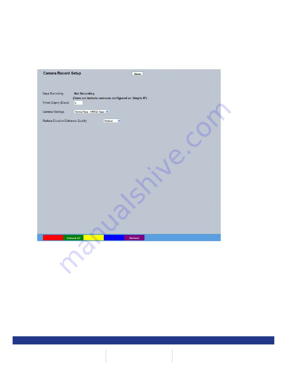 Dedicated Micros CamVu 720 Installation And Configuration Manual Download Page 46