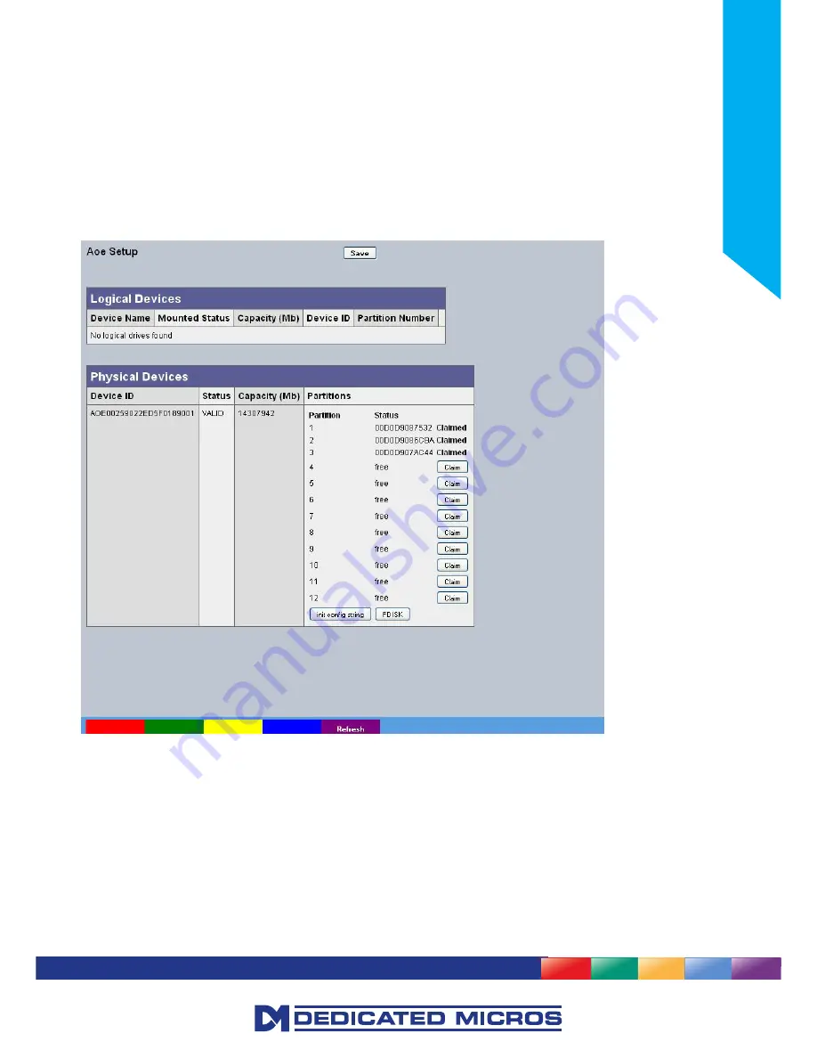 Dedicated Micros CamVu 720 Installation And Configuration Manual Download Page 53