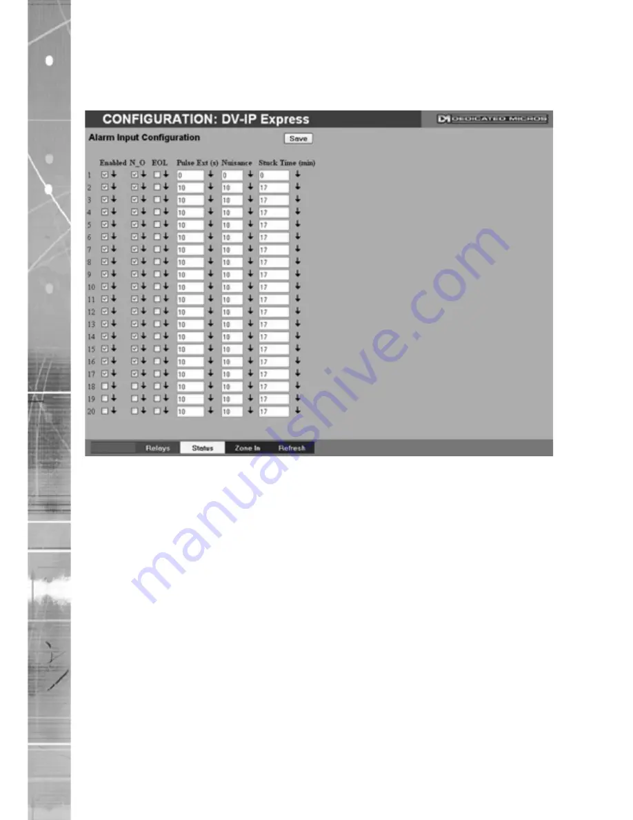 Dedicated Micros DV-IP Express Nstallation And Operation Manual Download Page 64