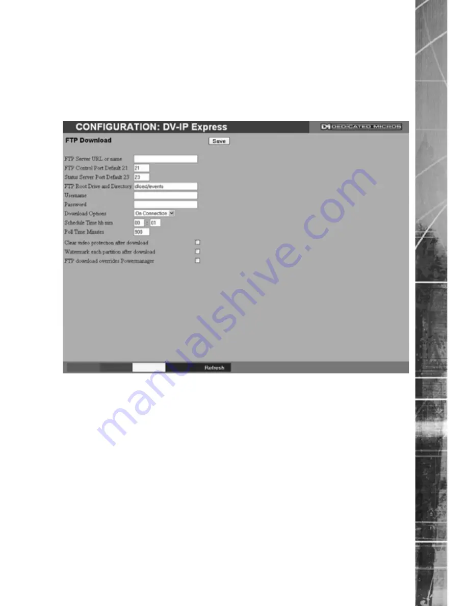 Dedicated Micros DV-IP Express Nstallation And Operation Manual Download Page 87