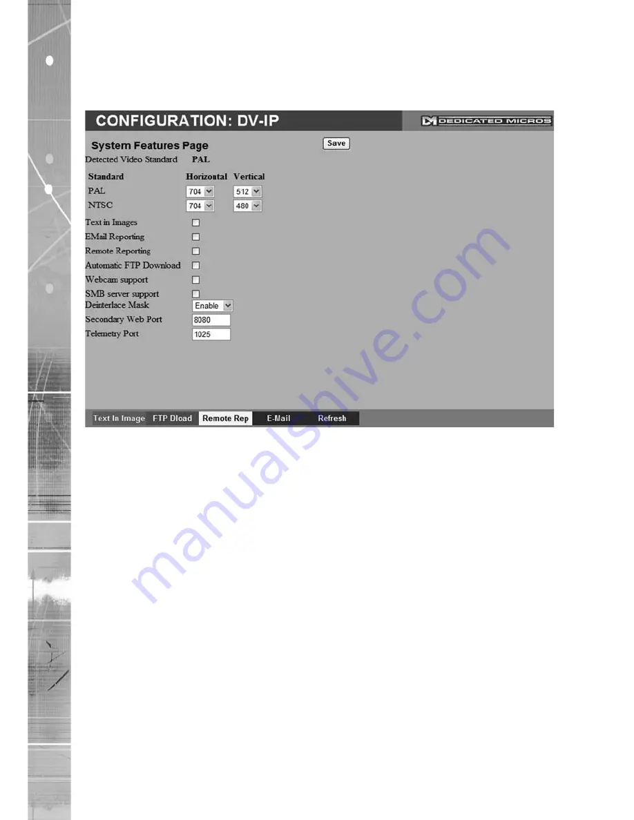 Dedicated Micros DV-IP HD Скачать руководство пользователя страница 32