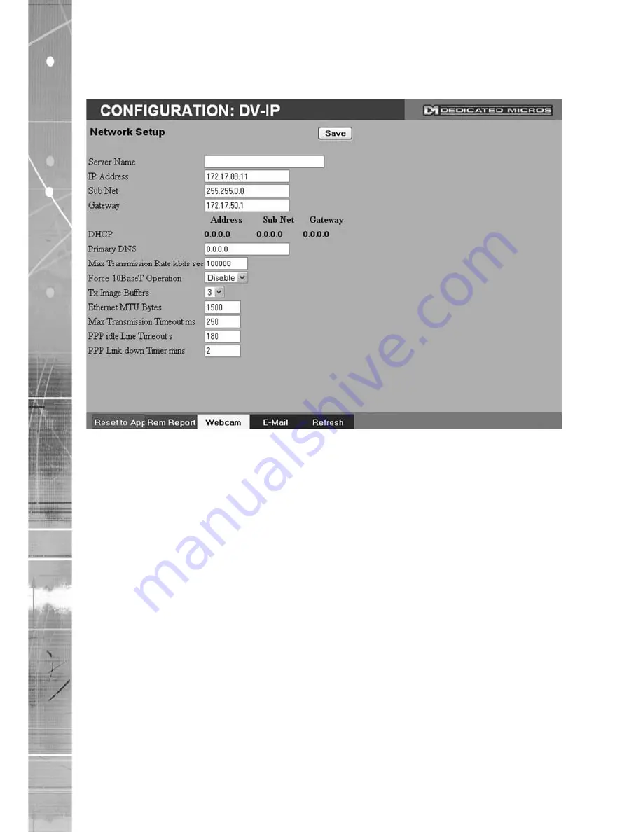 Dedicated Micros DV-IP HD Скачать руководство пользователя страница 72