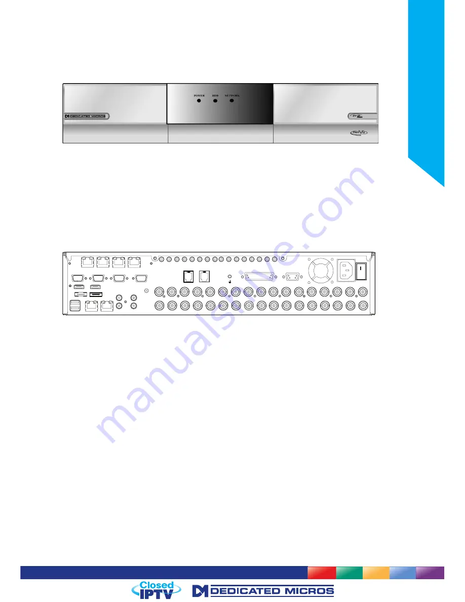 Dedicated Micros DV-IP NV8 Скачать руководство пользователя страница 11