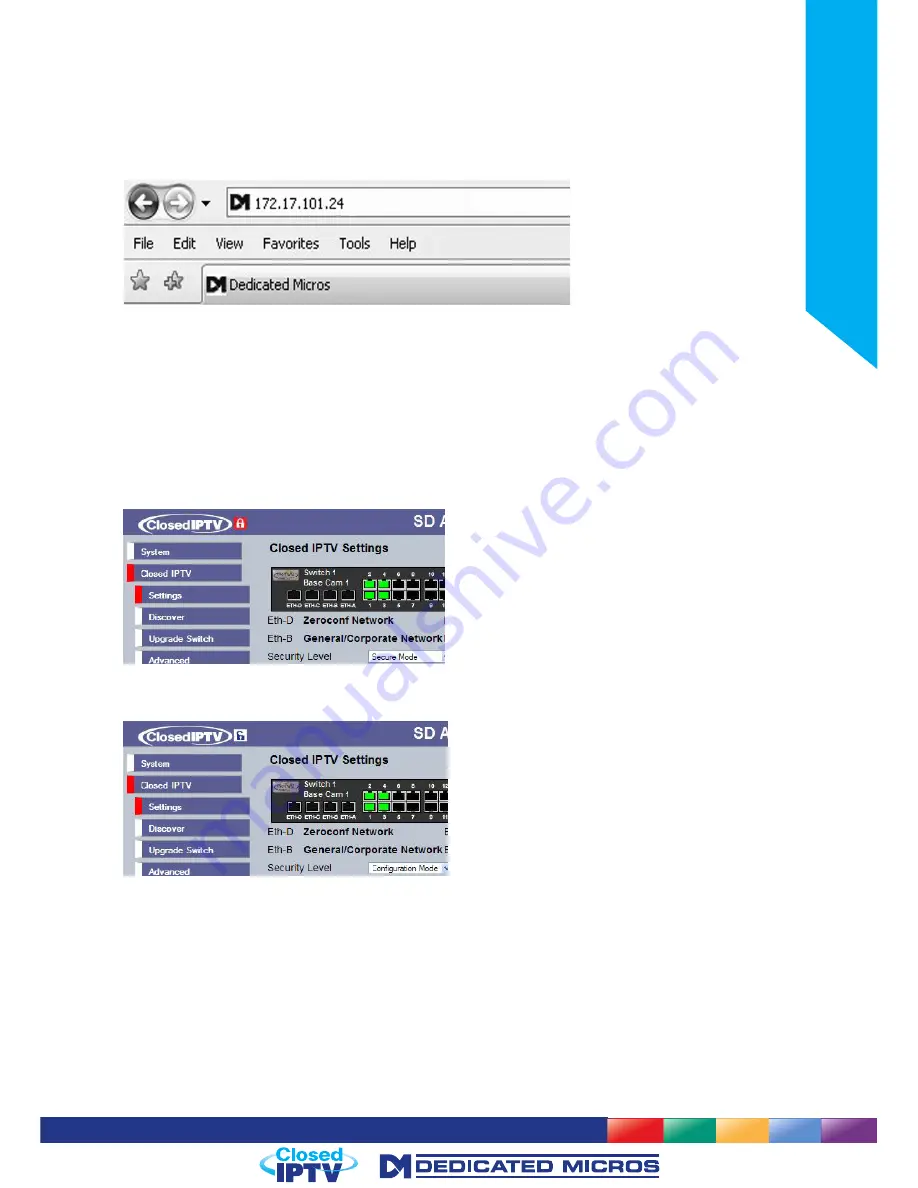 Dedicated Micros DV-IP NV8 Скачать руководство пользователя страница 25