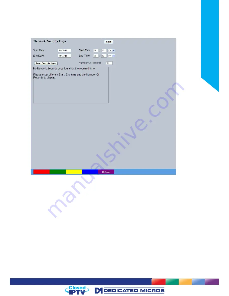 Dedicated Micros DV-IP NV8 Скачать руководство пользователя страница 39