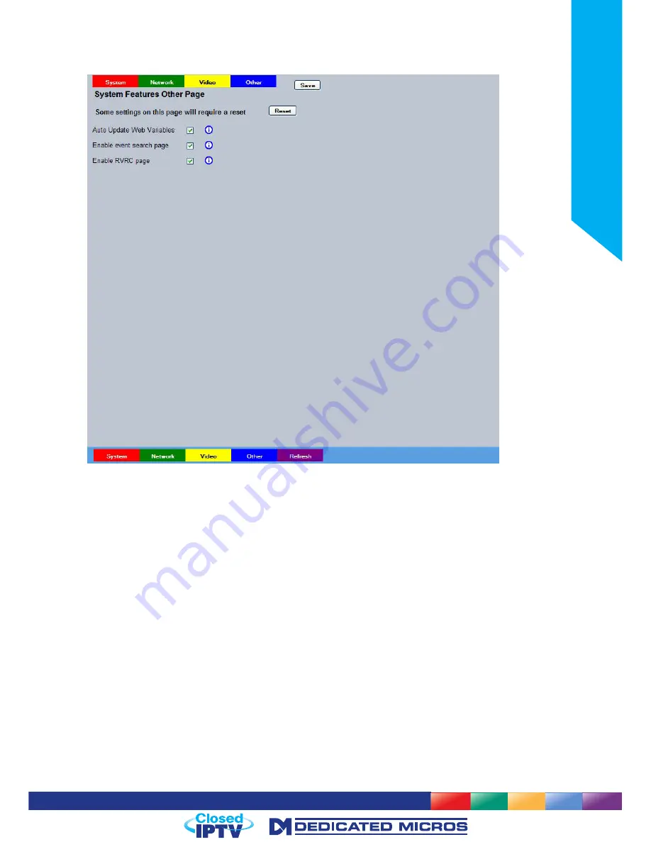 Dedicated Micros DV-IP NV8 Скачать руководство пользователя страница 55