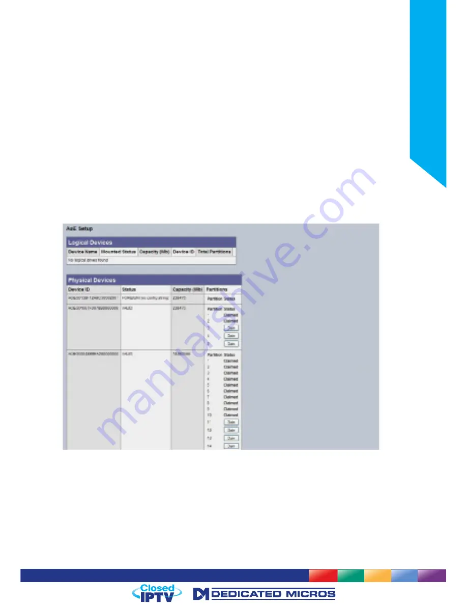 Dedicated Micros DV-IP NV8 Скачать руководство пользователя страница 111