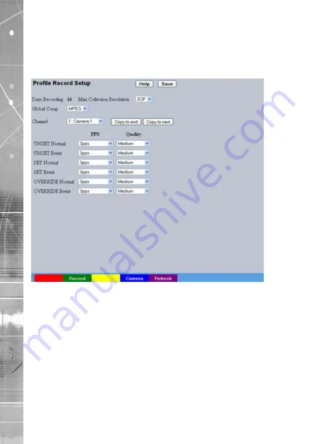 Dedicated Micros EcoSense Installation & Operation Manual Download Page 50