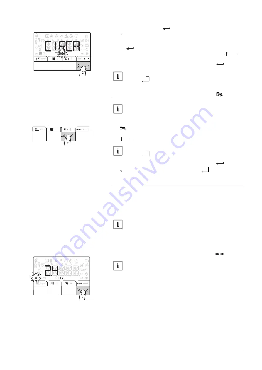 DeDietrich 200 ESL HYBRID 4-8 User Manual Download Page 40