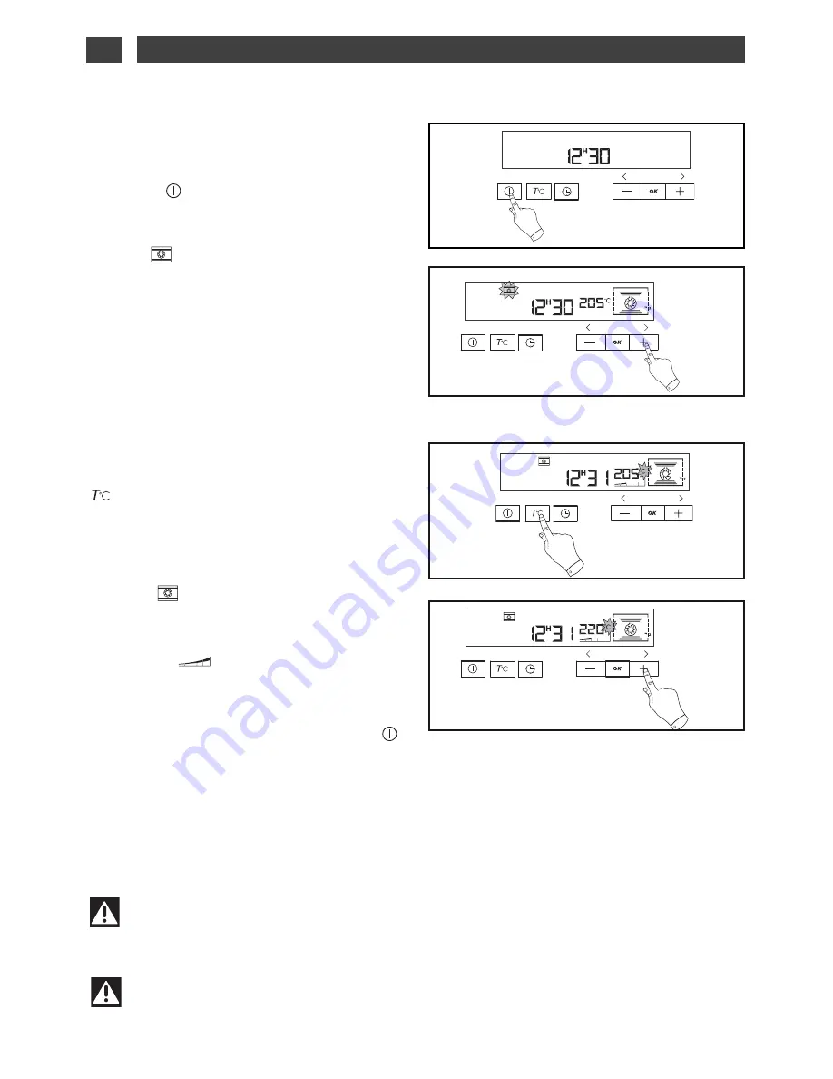 DeDietrich 99643991 Four Oven User Manual Download Page 8