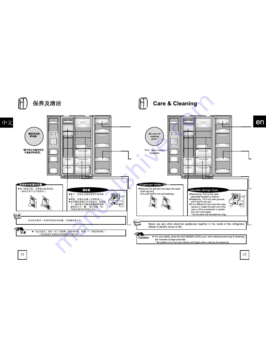 DeDietrich DKA861XC Manual Download Page 15