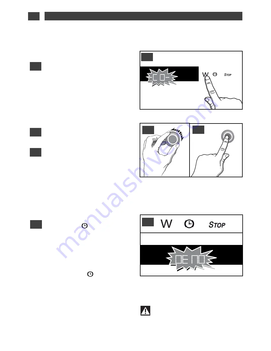 DeDietrich DME 1135B User Manual Download Page 12