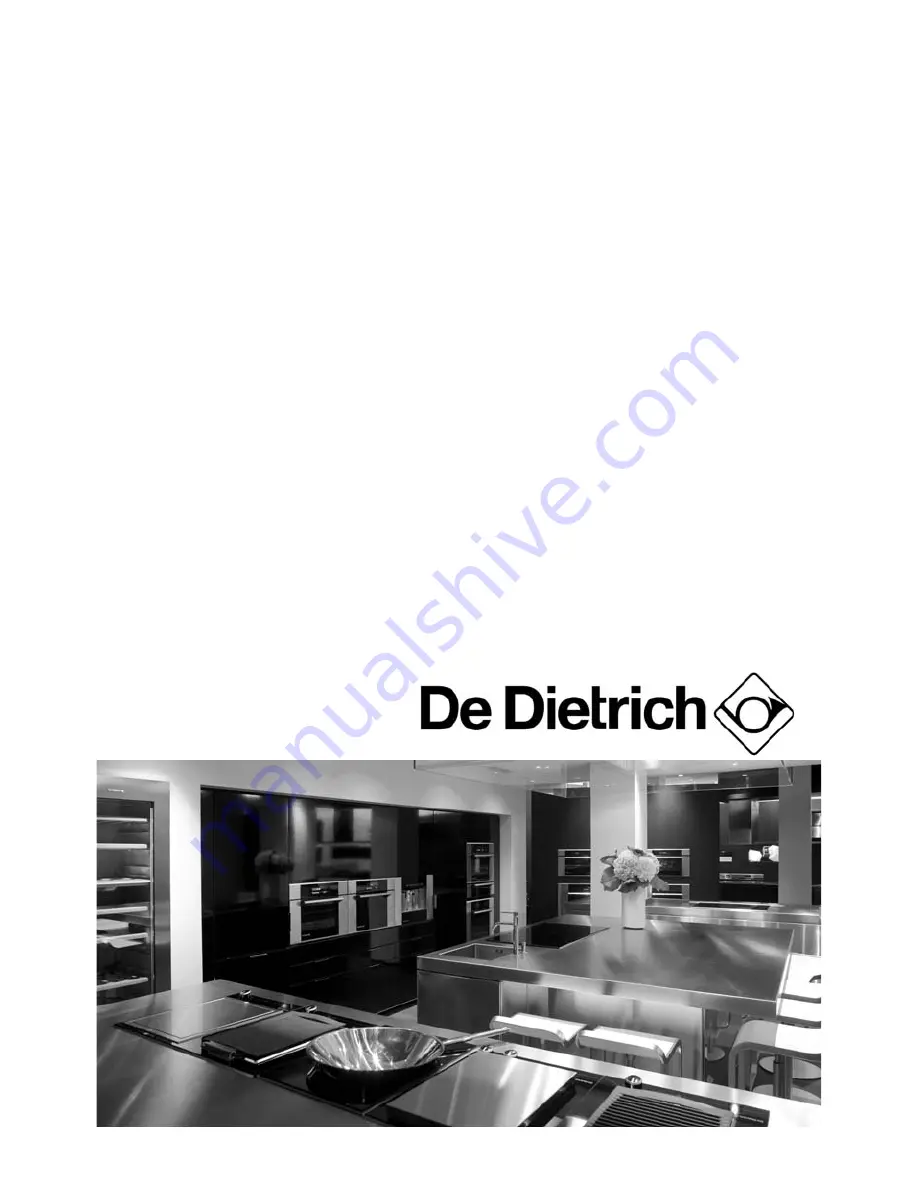 DeDietrich DOV1138X User Manual Download Page 1