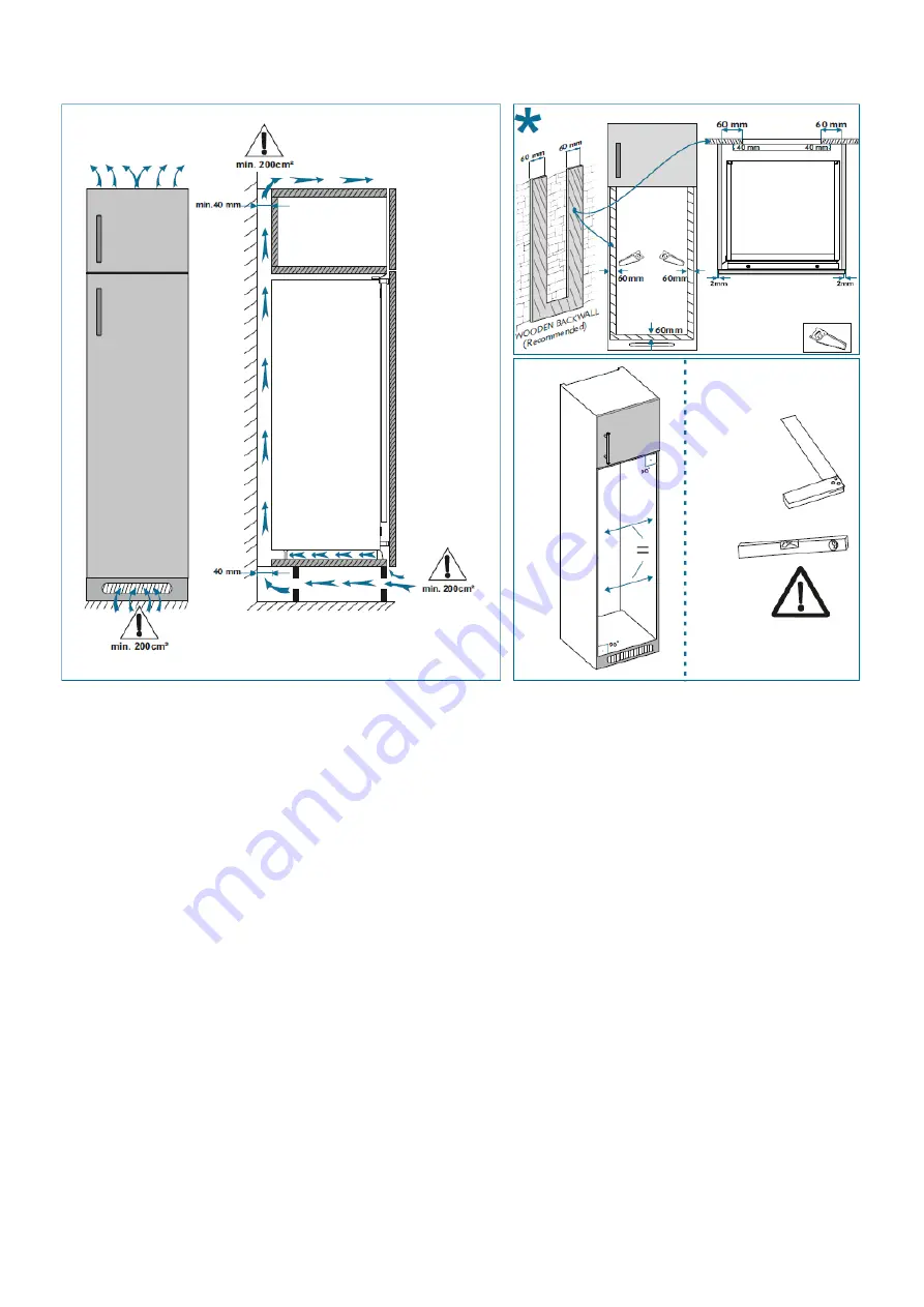 DeDietrich DRC1775EN Manual To Installation Download Page 15