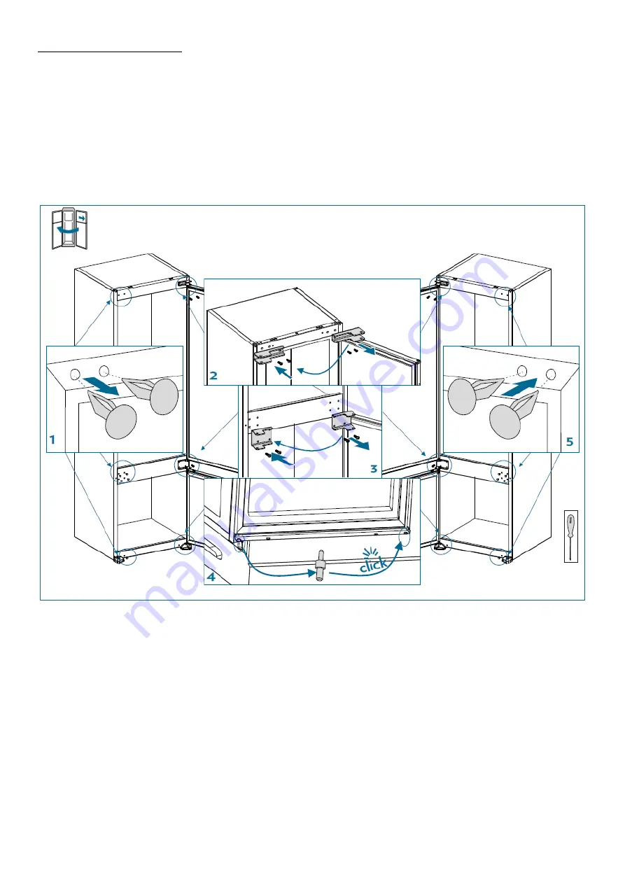 DeDietrich DRC1775EN Manual To Installation Download Page 44