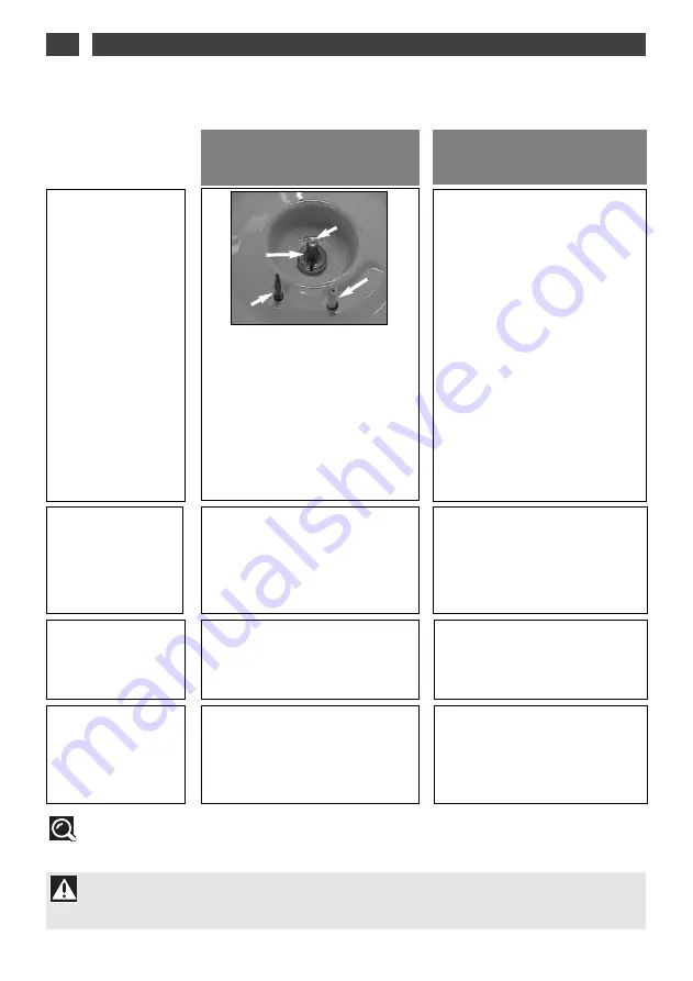 DeDietrich DTI 1127 X Manual For Installation And Use Download Page 66