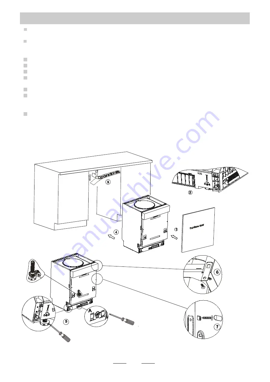 DeDietrich DVH1342B Скачать руководство пользователя страница 24