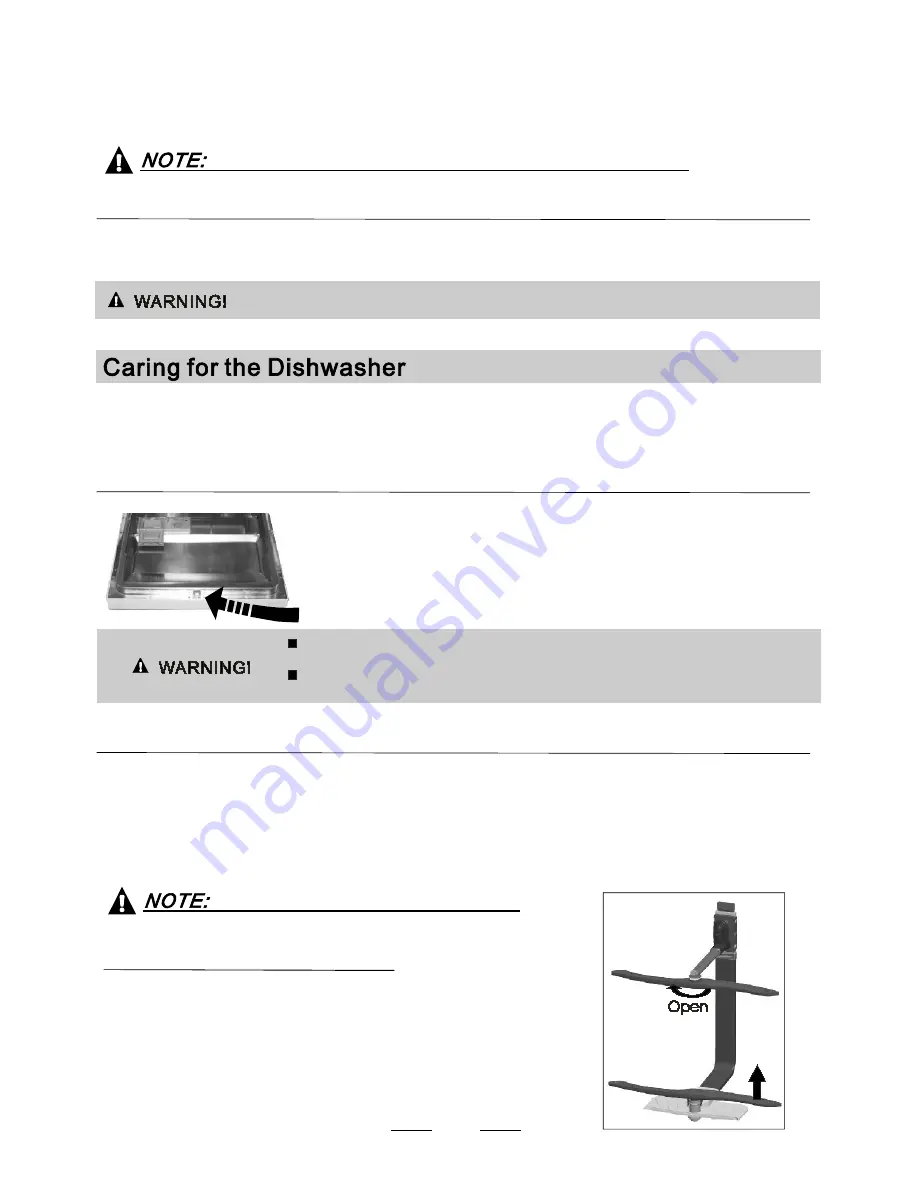 DeDietrich DVH1344B Instruction Manual Download Page 19