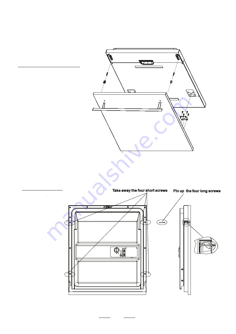 DeDietrich DVH1344J Instruction Manual Download Page 22