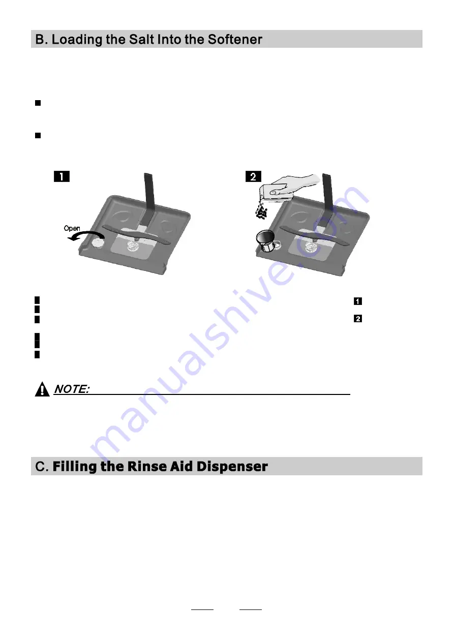 DeDietrich DVH1538X Instruction Manual Download Page 10