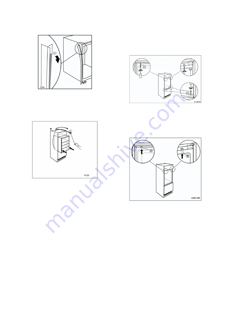 DeDietrich DWS750JE Instructions For Use Manual Download Page 35