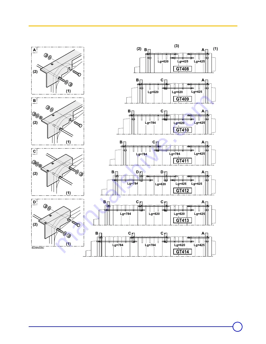 DeDietrich GT 400 A Assembly And Installation Instructions Manual Download Page 15