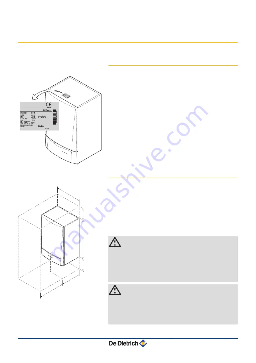 DeDietrich Innovens MCA 25/28 BIC Скачать руководство пользователя страница 18