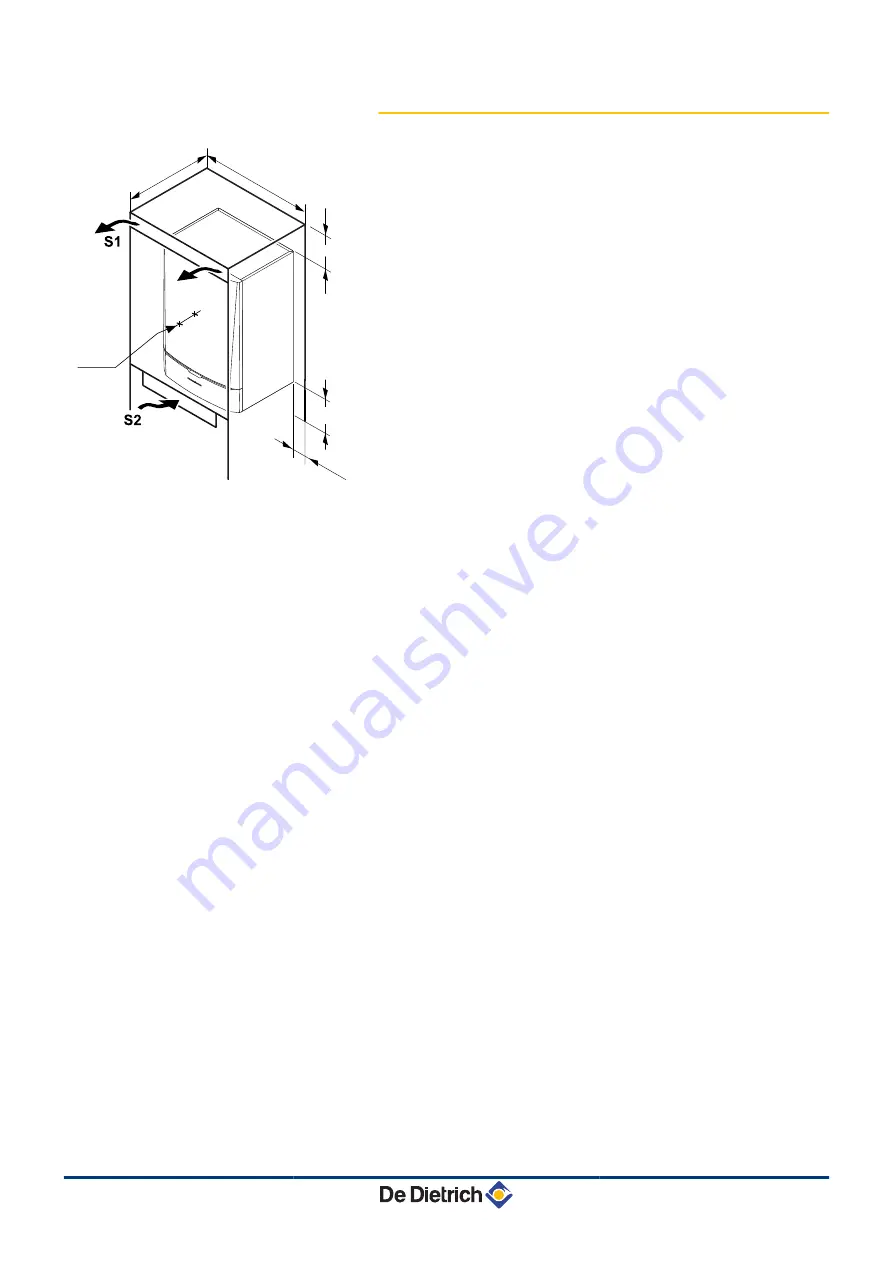 DeDietrich Innovens MCA 25/28 BIC Installation And Service Manual Download Page 19