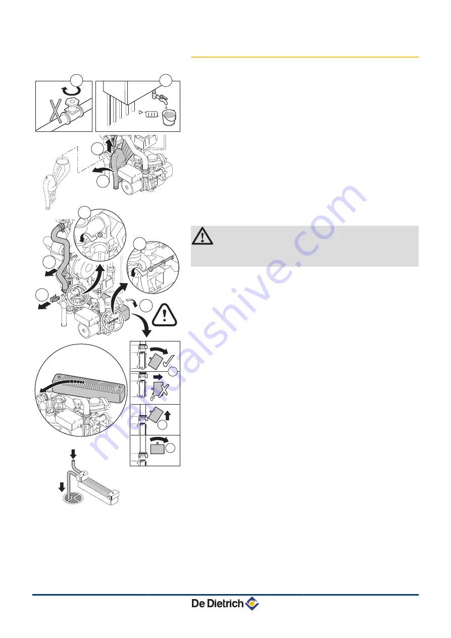 DeDietrich Innovens MCA 25/28 BIC Installation And Service Manual Download Page 91