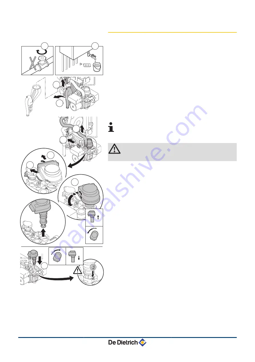 DeDietrich Innovens MCA 25/28 BIC Installation And Service Manual Download Page 93