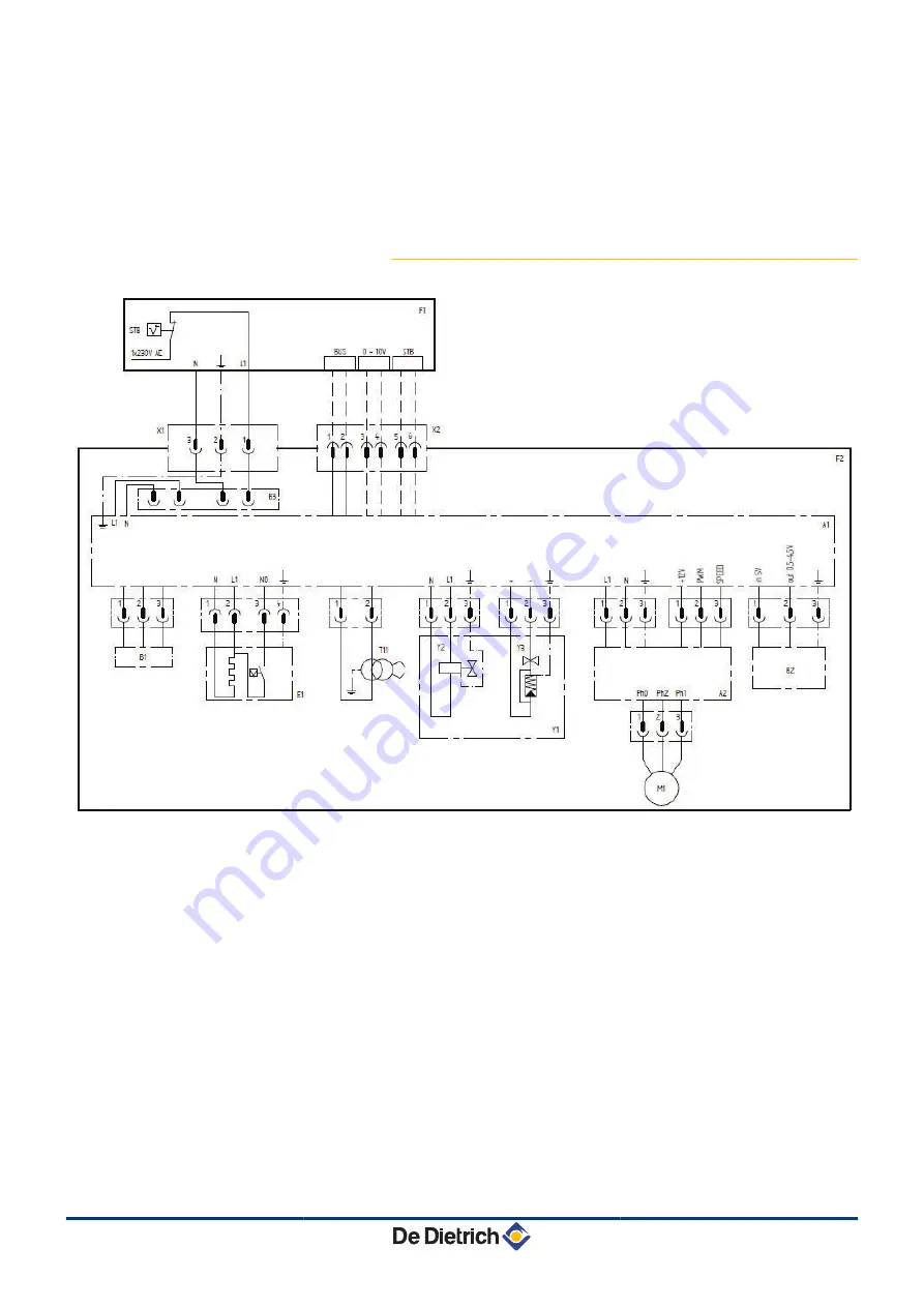 DeDietrich MODULENS O AFC 18 Installation And Service Manual Download Page 90