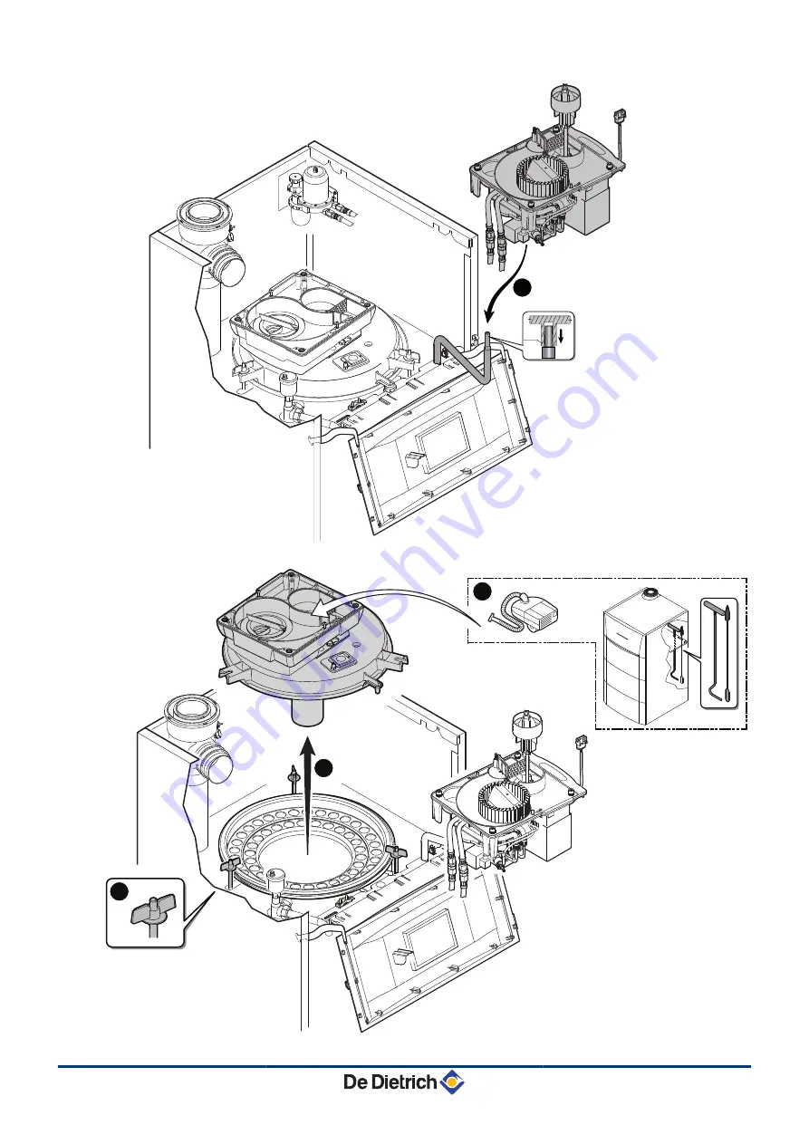 DeDietrich MODULENS O AFC 18 Installation And Service Manual Download Page 137