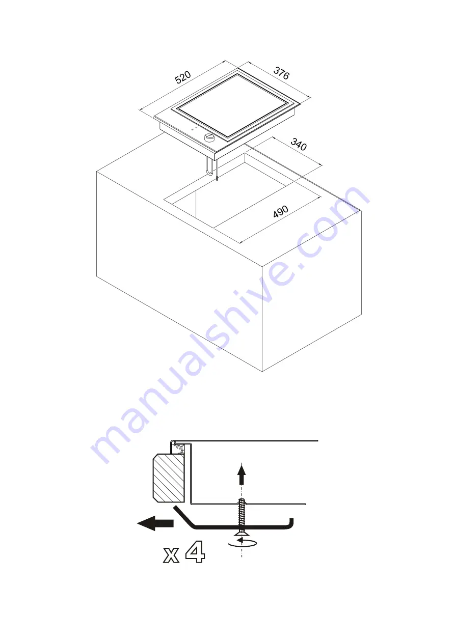 DeDietrich Teppan Yaki DTE1068X Скачать руководство пользователя страница 46