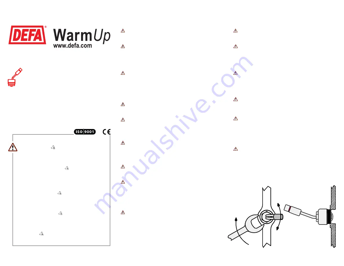 DEFA WarmUp 411248 Скачать руководство пользователя страница 1